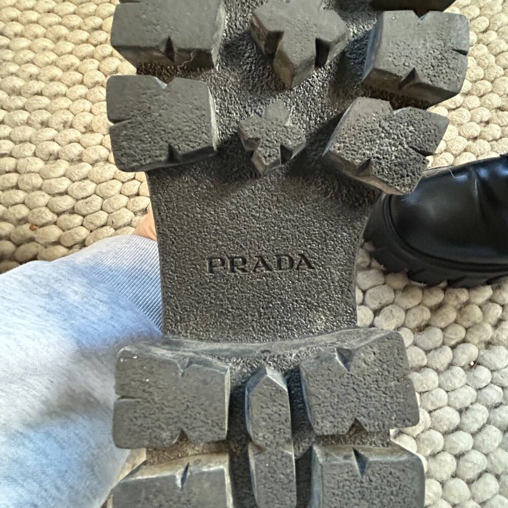 Prada lug sole combat boots - Picture 7 of 8